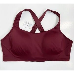 Lululemon NWT All Powered Up Bra *Medium Support, A-G Cups Red Merlot
